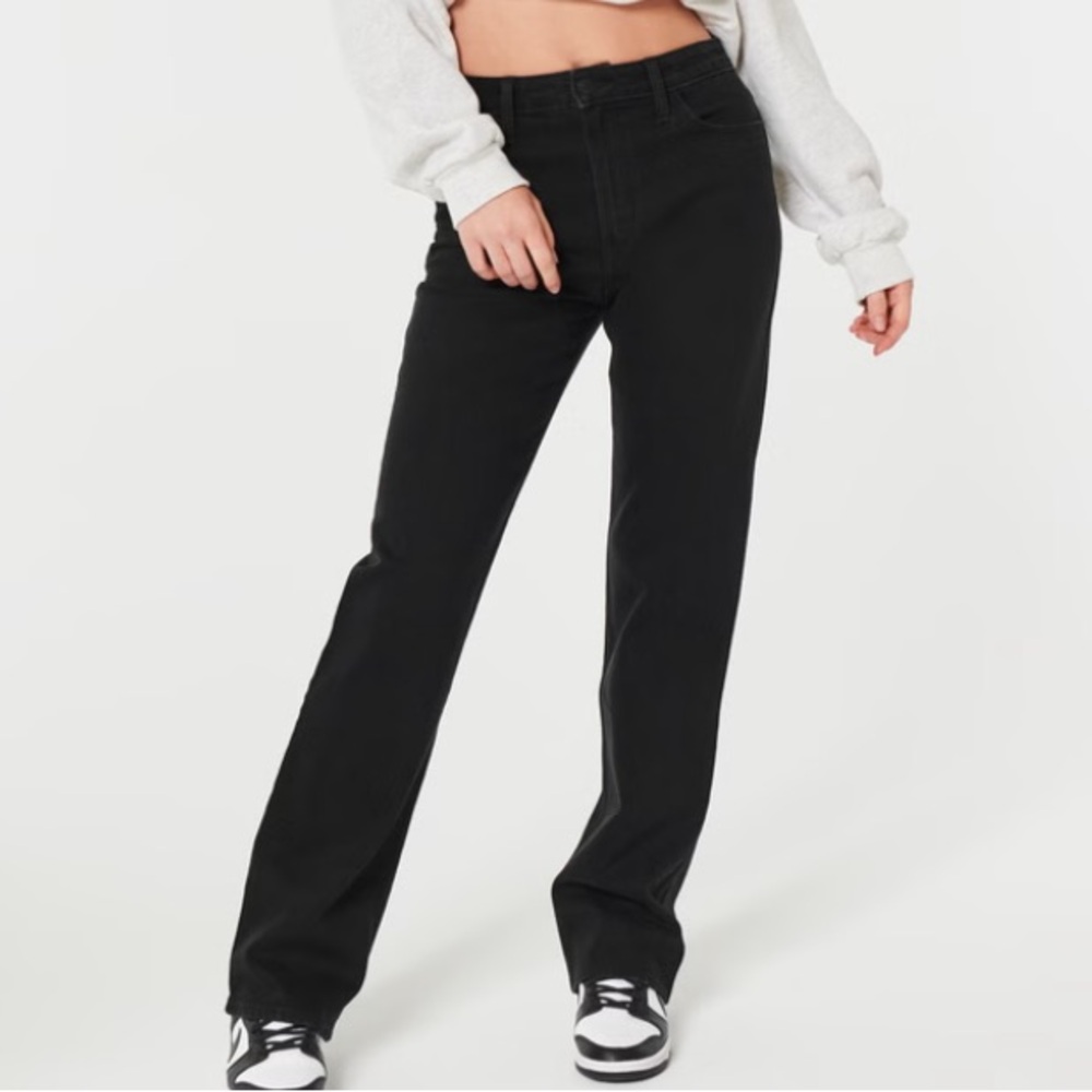 Hollister Vintage Stretch Ultra High-Rise Dad Jeans